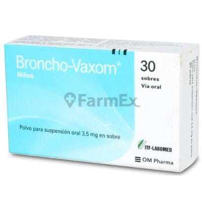 Broncho-Vaxon Pediatrico x 30 sobres ITF LABOMED